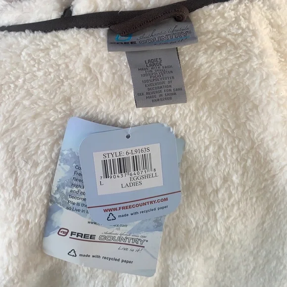 Free Country eggshell soft jacket - Picture 6 of 7